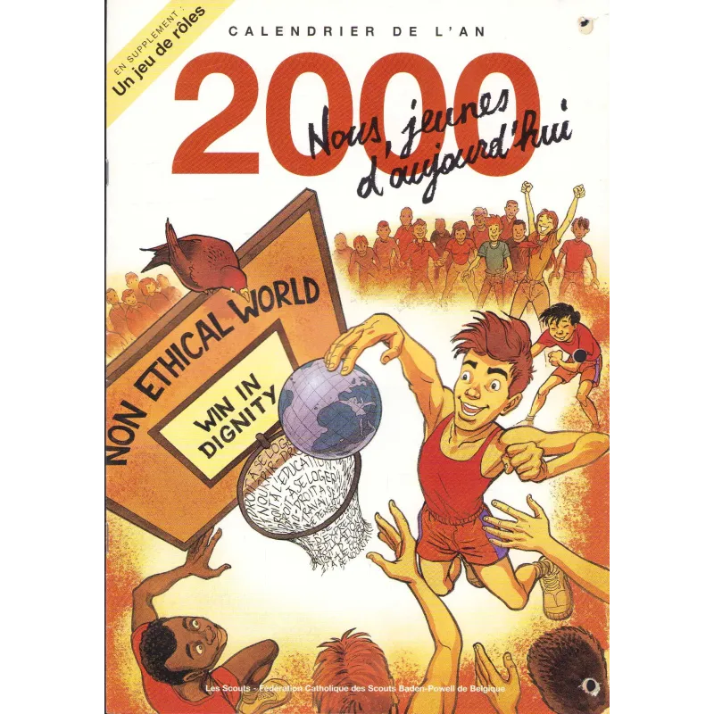 Scout (HS) - Calendrier 2000 - Nous jeunes d'aujourd'hui