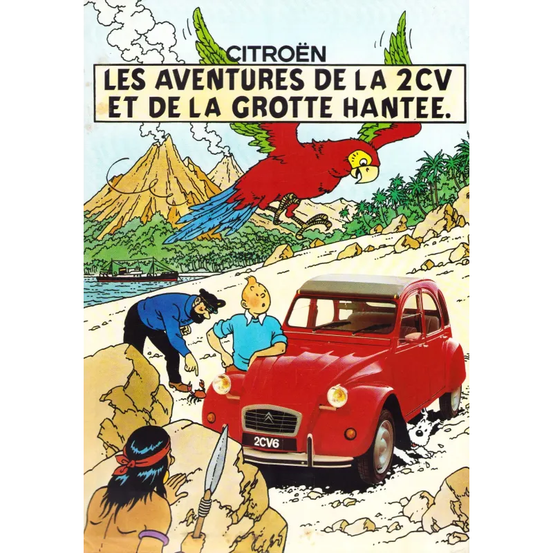 Tintin (HS) - Les aventures de la 2CV et de la grotte hantée