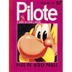 Pilote Recueil (57) - Le journal qui s'amuse à réfléchir