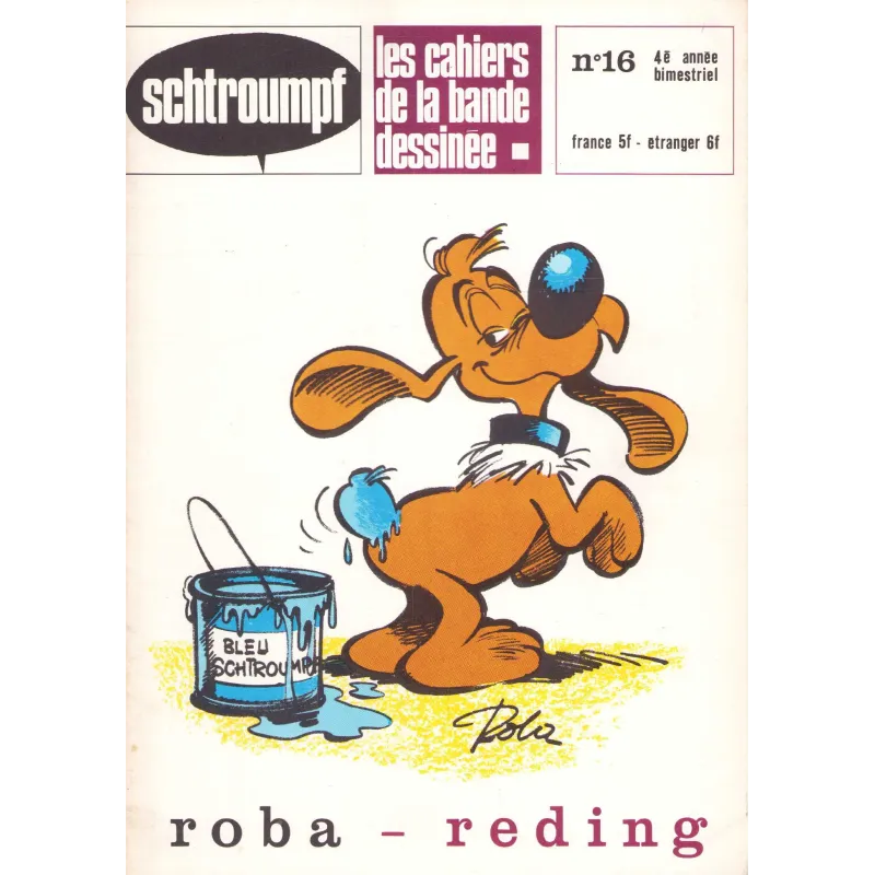 Schtroumpf - Les cahiers de la BD (16) - Roba - Reding