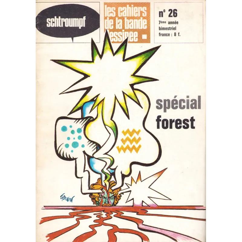 copy of Cahiers de la bande dessinée (27) - Schtroumpfs magazine (26) spécial Forest