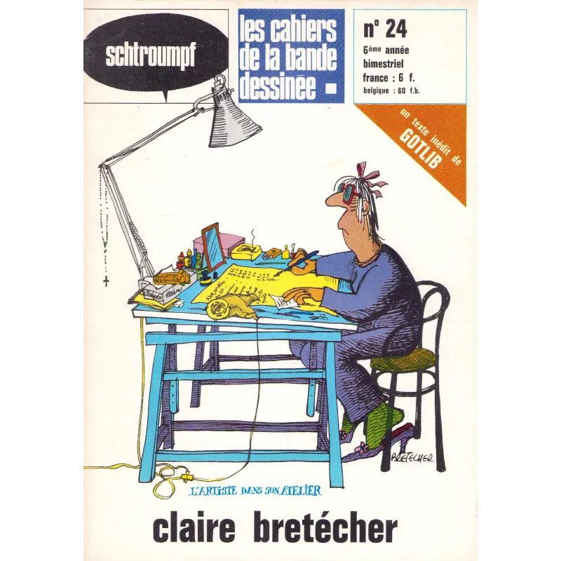 copy of copy of Cahiers de la bande dessinée (27) - Schtroumpfs magazine (26) spécial Forest
