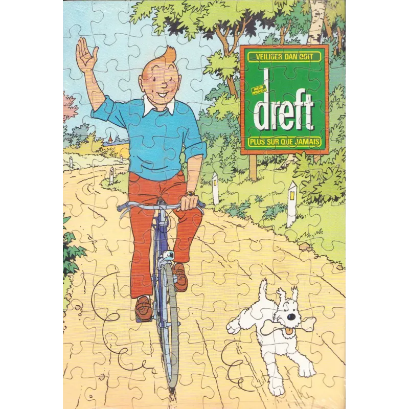 Tintin (HS) -Tintin puzzle Dreft