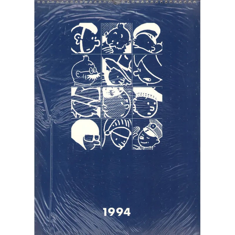 copy of Calendrier - Tintin (1992)