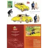 Tintin (HS) - Autocollant certificat et carte du monde