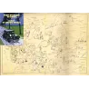 Tintin (HS) - Autocollant certificat et carte du monde