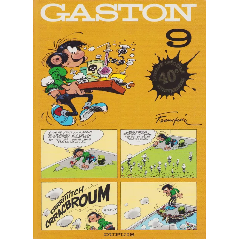 copy of Gaston Lagaffe (10) - 40e anniversaire copy of Gaston Lagaffe (10) - 40e anniversaire