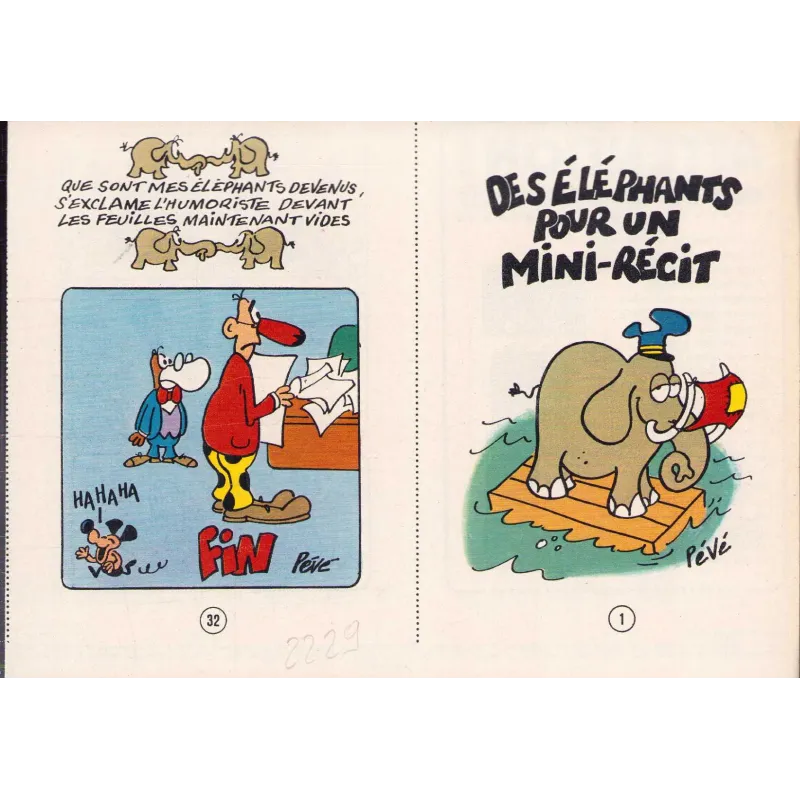 Minits-récits (nouveau) - Des éléphants pour un mini-récit