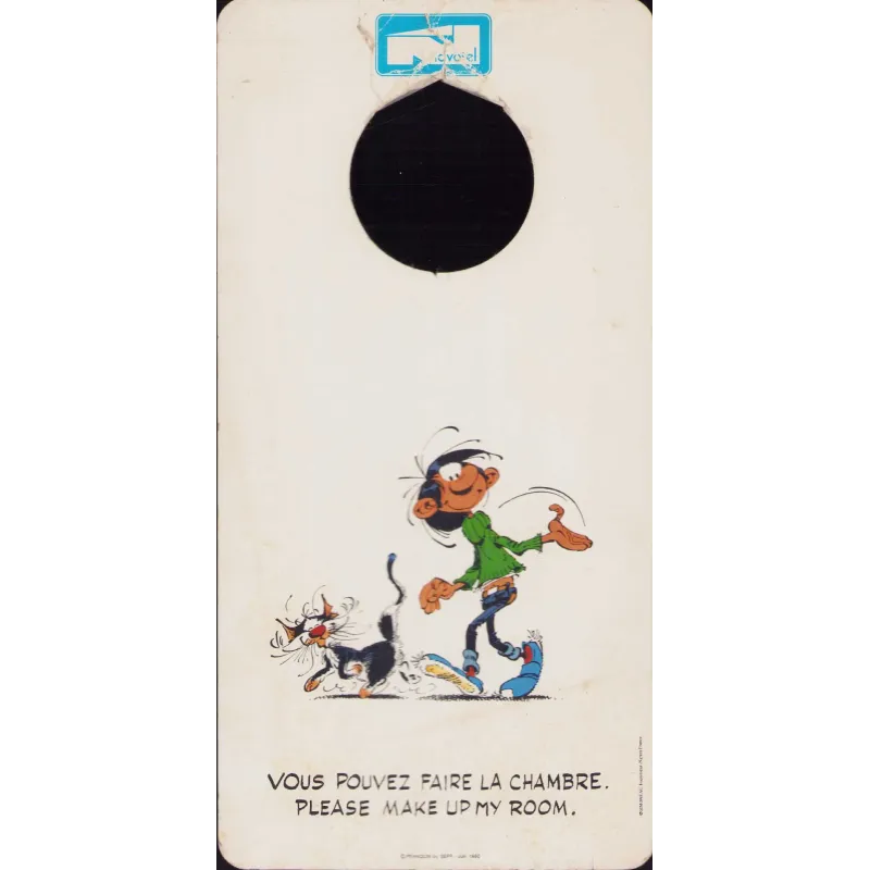 Gaston Lagaffe (HS) - Panneau de porte