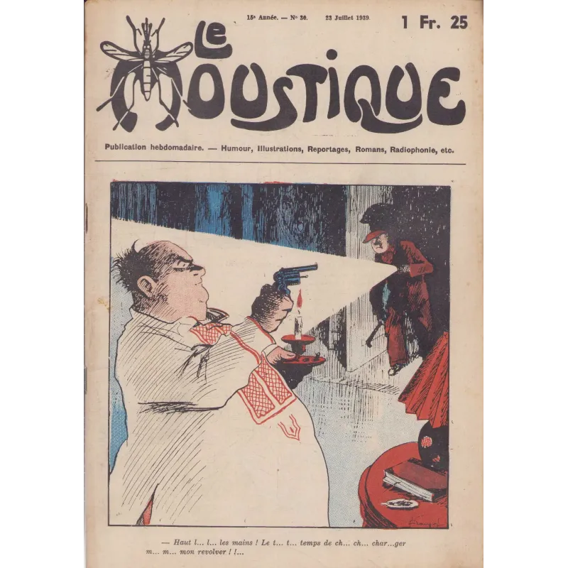 Le Moustique (30) -15e année - Haut les mains