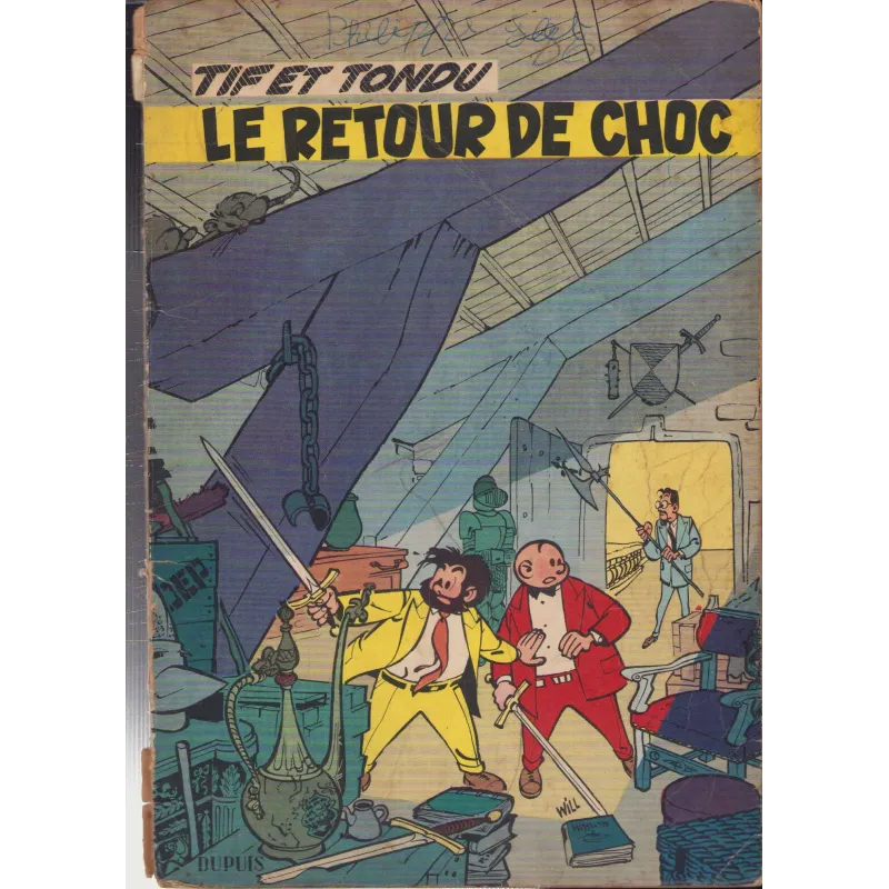 copy of Tif et Tondu (5) - Le retour de Choc