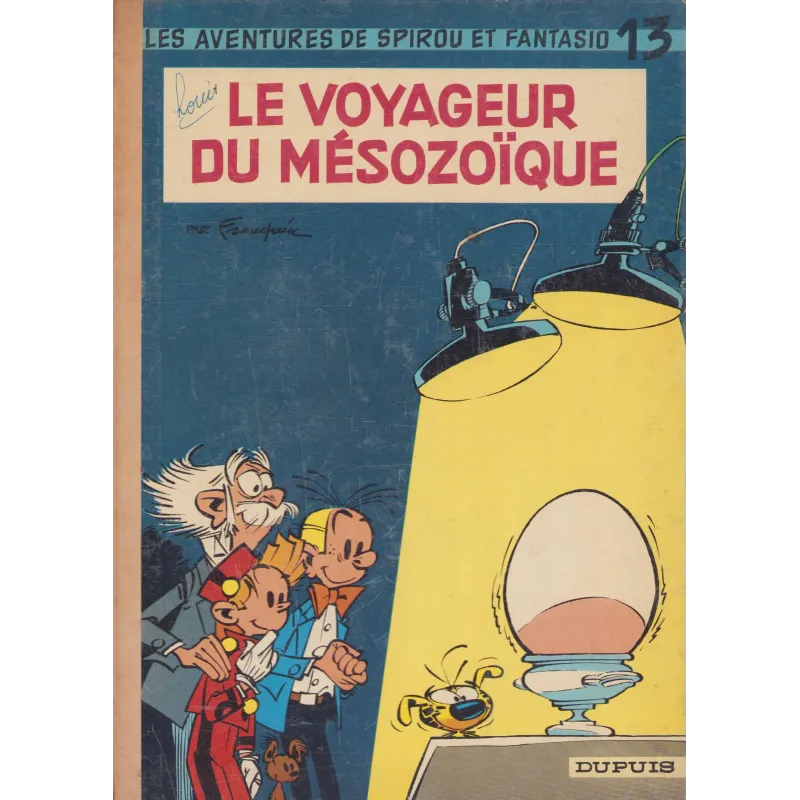 Spirou et Fantasio (13) - Le voyageur du Mésozoïque