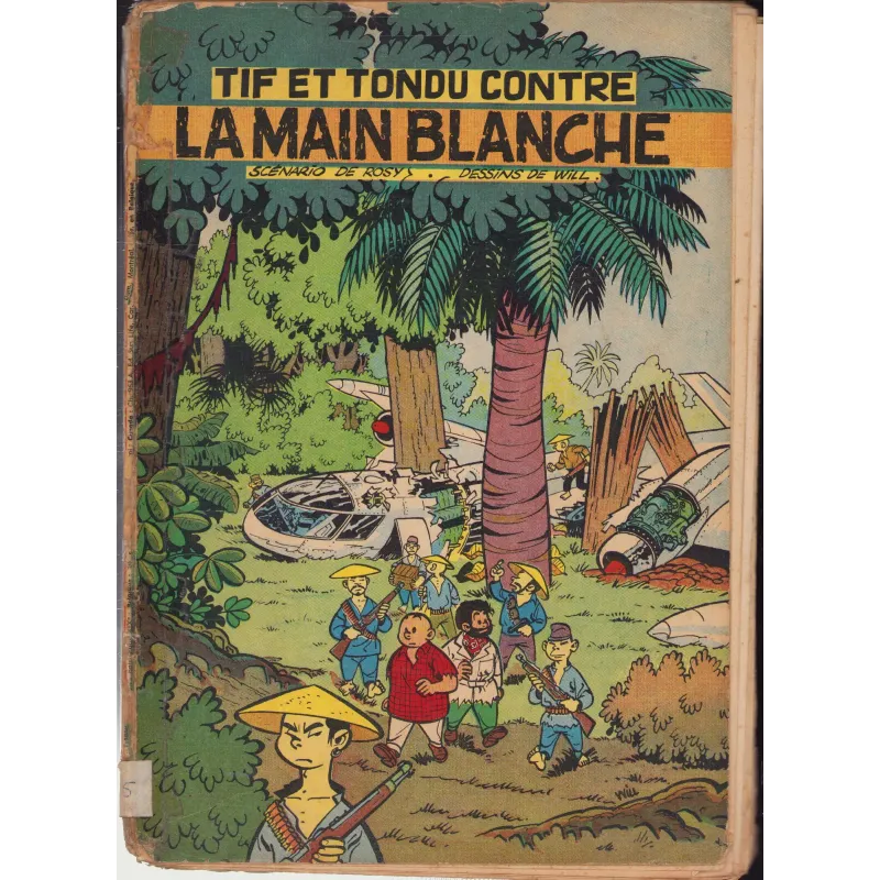 Tif et Tondu (4) - Tif et Tondu contre la main blanche