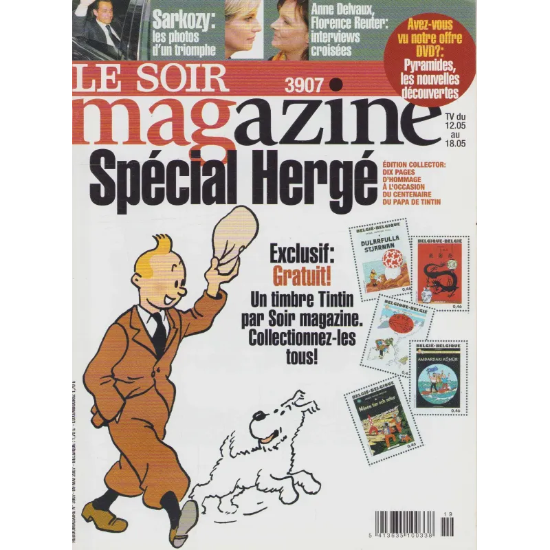copy of Tintin (HS) - Le soir magazine - Tintin à Hollywood