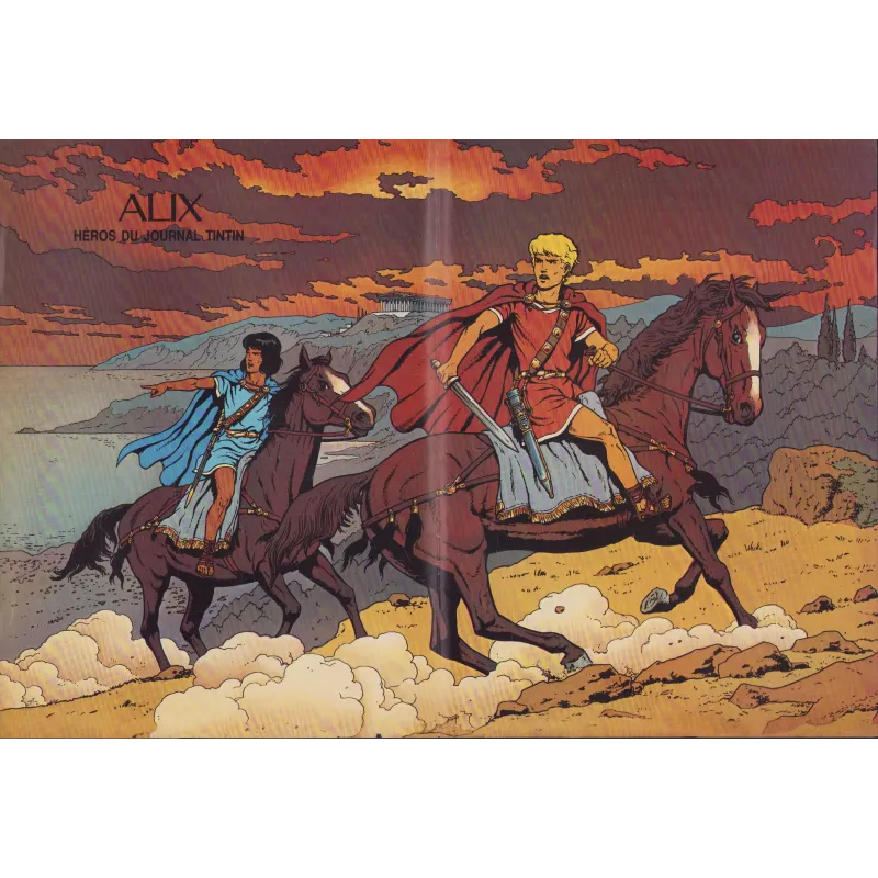 copy of L'écurie Lombard au tour de France (HS) - Poster Tintin