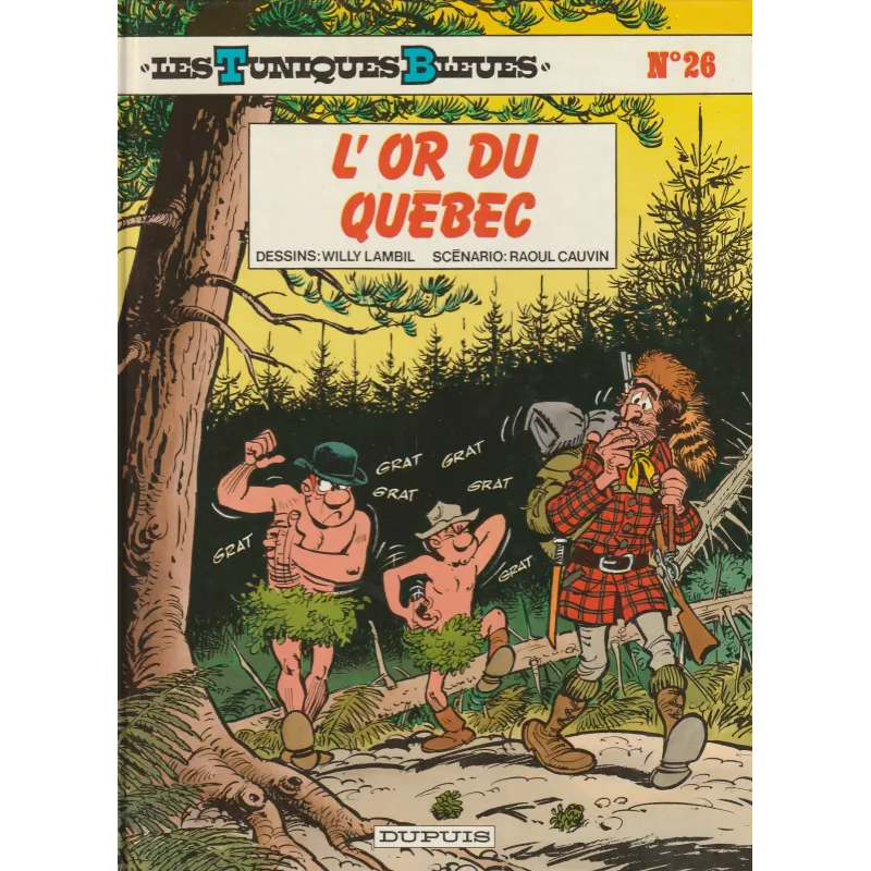 copy of Les tuniques bleues (26) - L'or du Québec