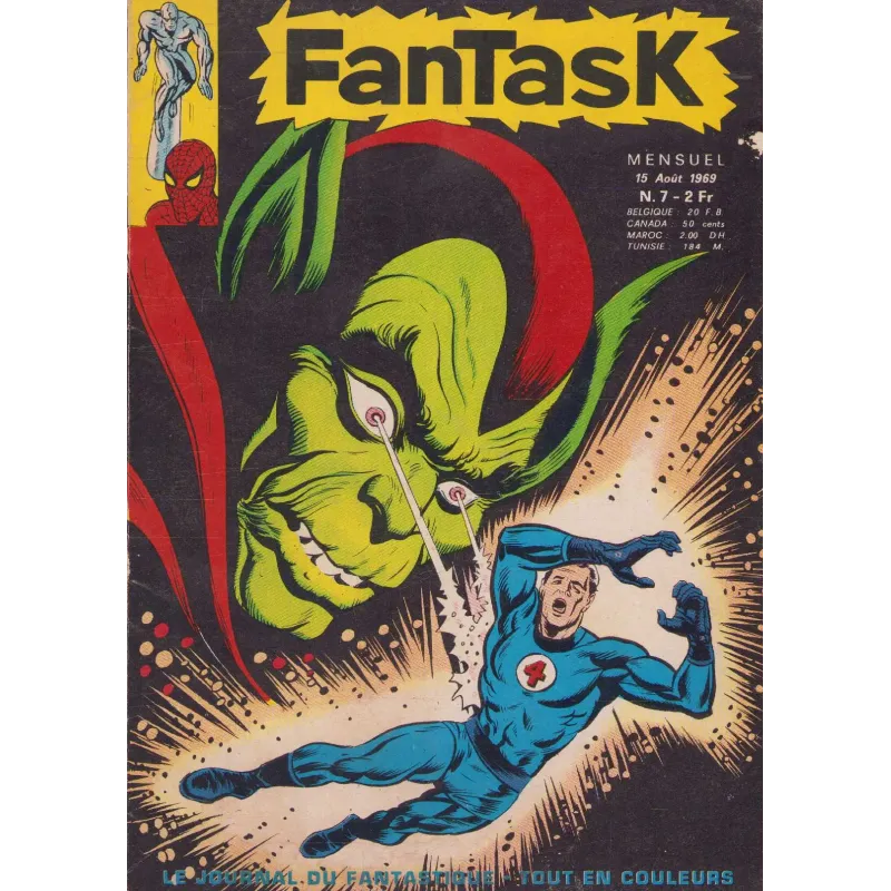 Fantask (7) - Les fantastiques - Vaincus par le Dr Fatalis