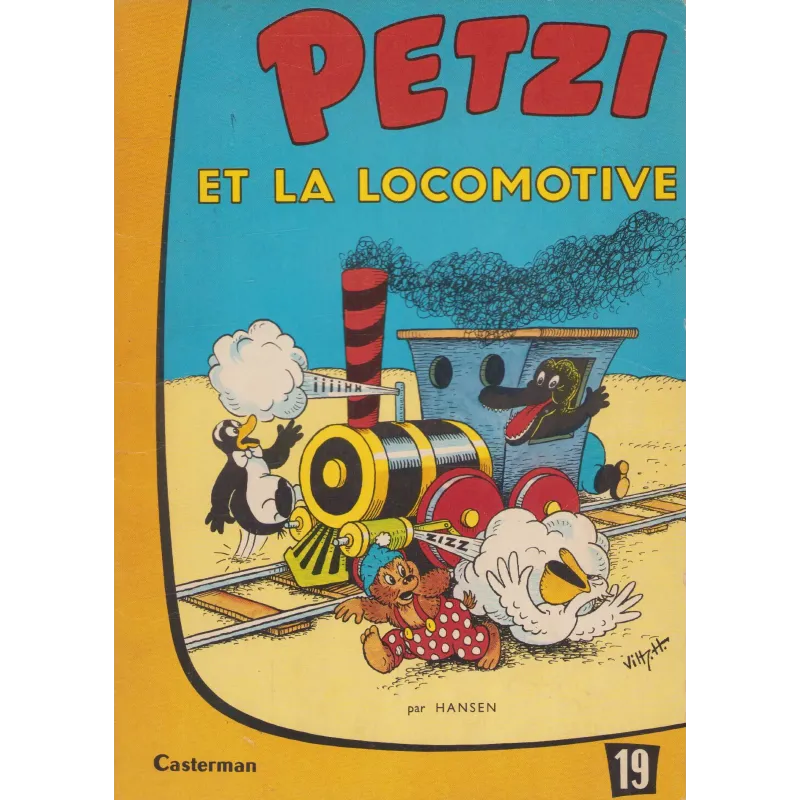 Petzi (19) - Petzi et la locomotive
