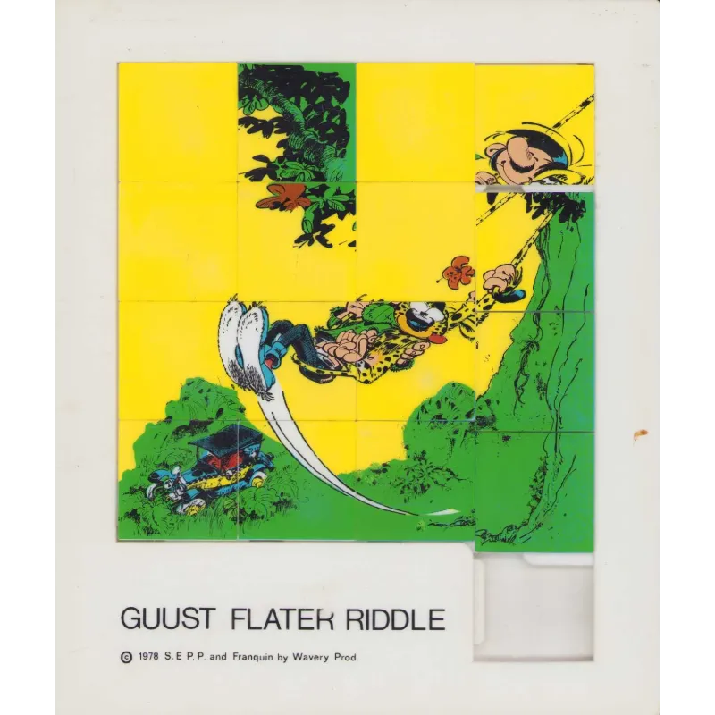 Gaston Lagaffe (HS) - Guust Flater - Riddle