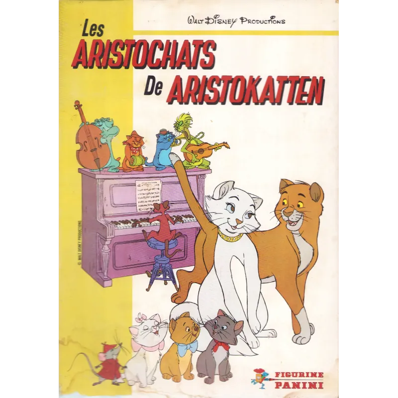 Panini album - Les Aristochats