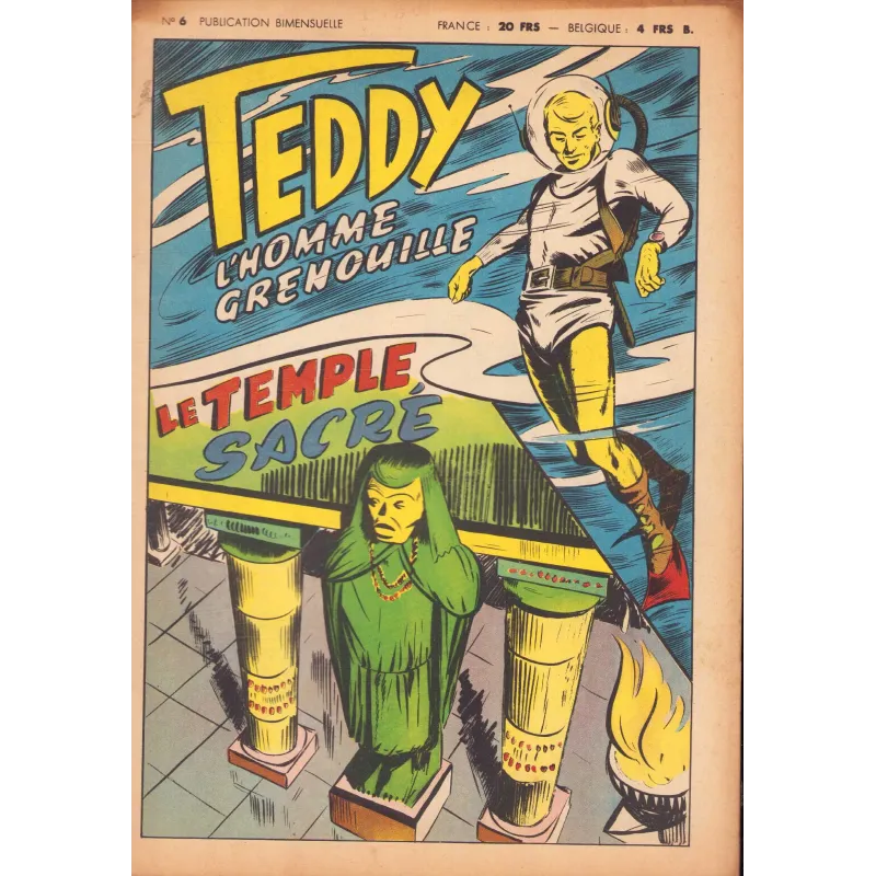 Teddy l'homme grenouille (6) - Le temple sacré