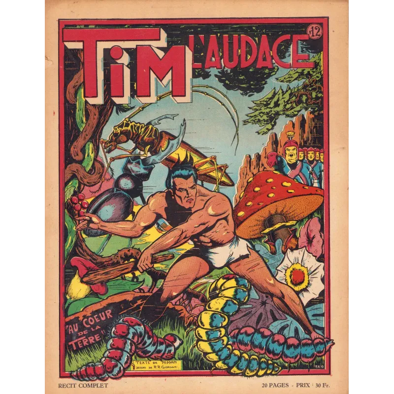 Tim L'audace (12) - Au cœur de la terre