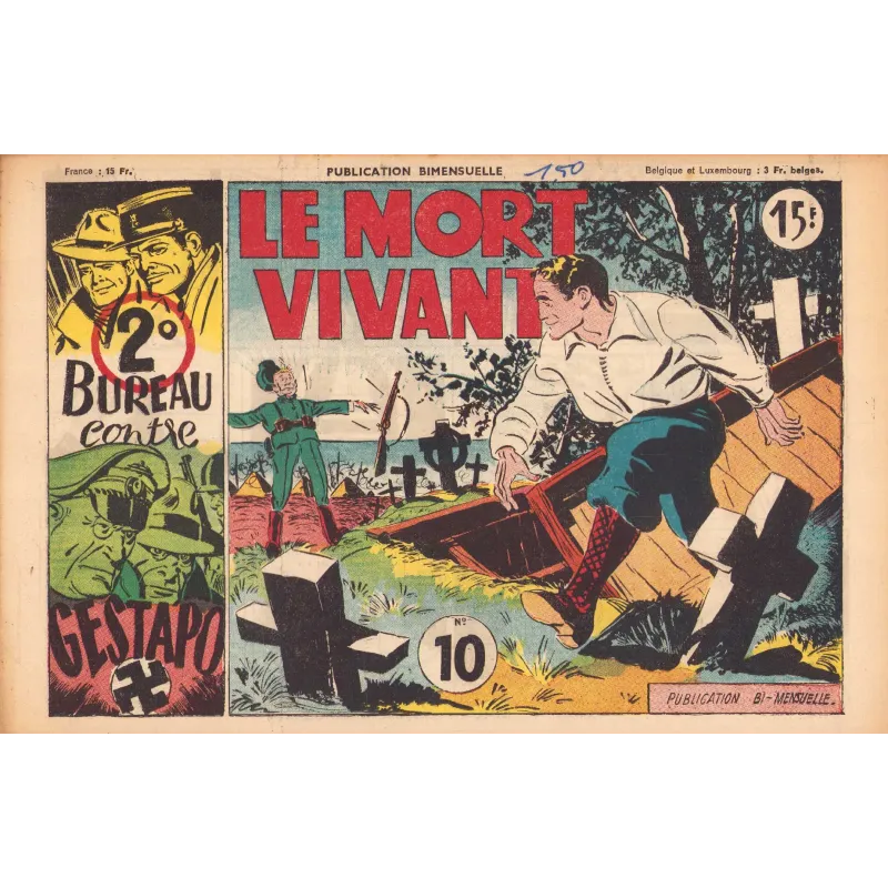 2e bureau contre gestapo (10) - Le mort vivant