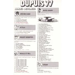 Supplément (2024) - Jacques Legall - Le lac de l'épouvante (7) + Catalogue