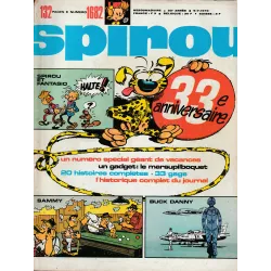 kopi af Spirou Magazine (1682) - 33e anniversaire