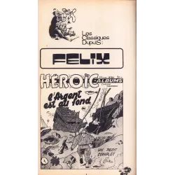 Les classiques Dupuis (1881) - Félix - L'argent est au fond