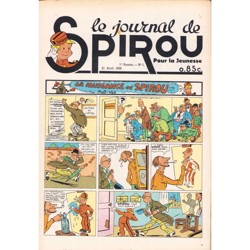 Supplément (2097) - Spirou N° 1 - Première année