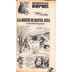 copia de Découvertes Dupuis (1948) - La légende de quatre ours (2) - Comme un aigle