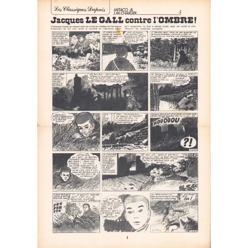 copy of Les classiques Dupuis (2065) - Jacques Le Gall - Le secret des templiers (3)