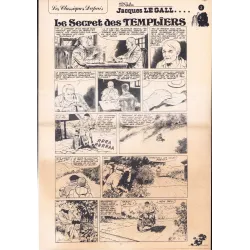 Les classiques Dupuis (2065) - Jacques Le Gall - Le secret des templiers (3)