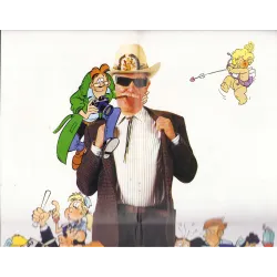 copy of Spirou magazine (3423) - Peyo - L'enchanteur - Portrait d'un géant