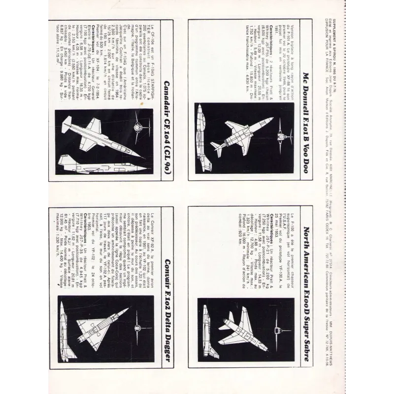 copy of Supplément (1993) - Les avions du monde entier