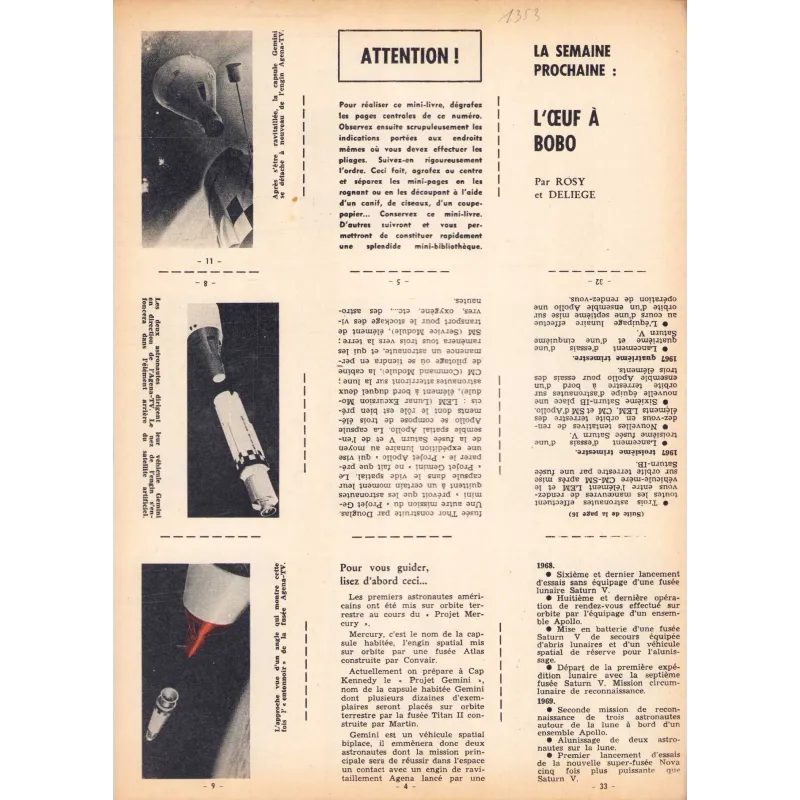 Mini Récits (209) - Mission alunir