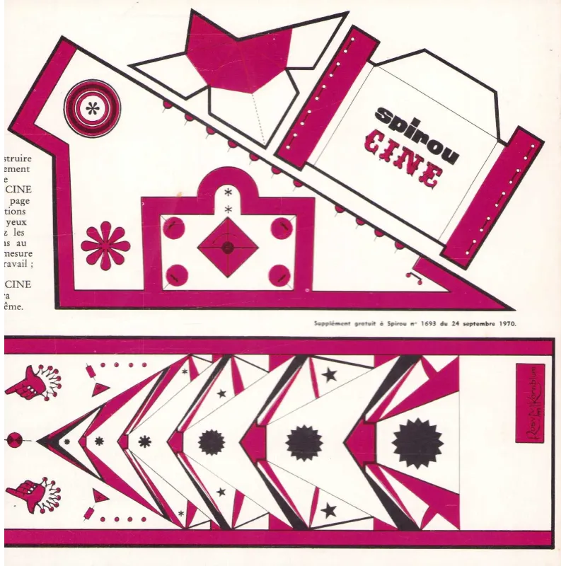 Supplément (1693) - Spirou ciné + Bobo + documentation