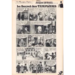 Les classiques Dupuis (2069) - Jacques Le Gall - Le secret des templiers (6)