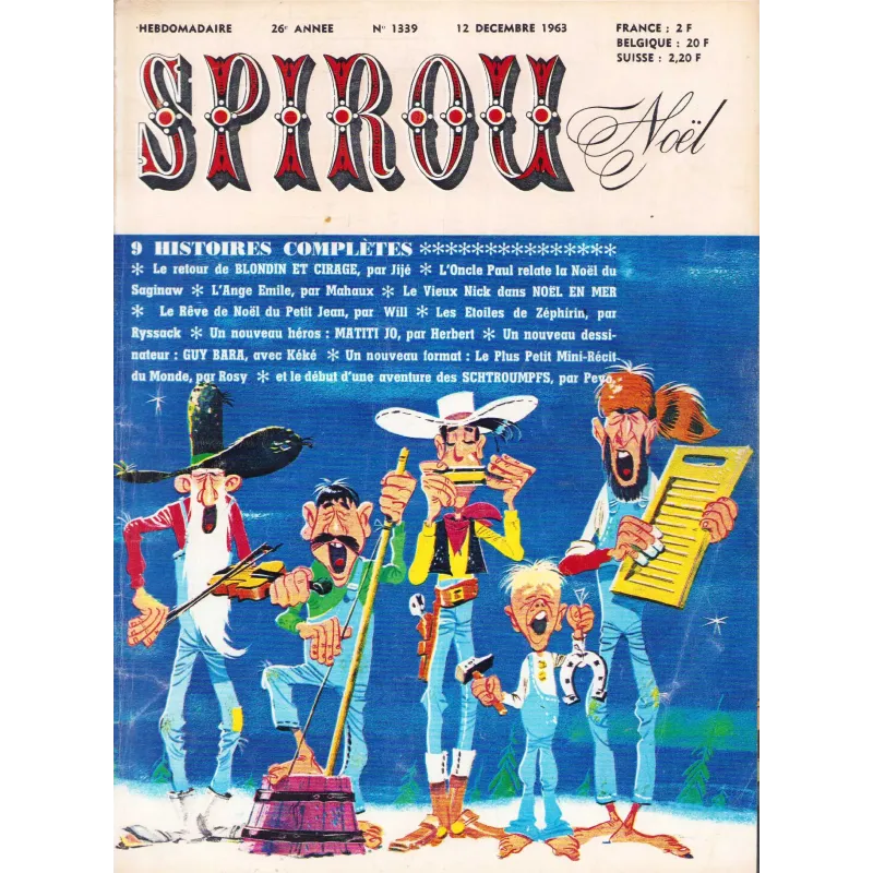 Spirou magazine (1339) - Spécial Noel
