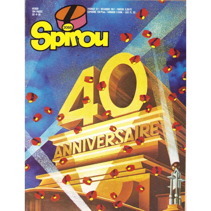 copy of Spirou magazine (2139) - Spirou anamorphose