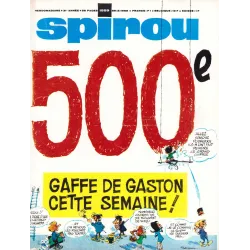 Spirou magazine (1559) - 500e gag de Gaston