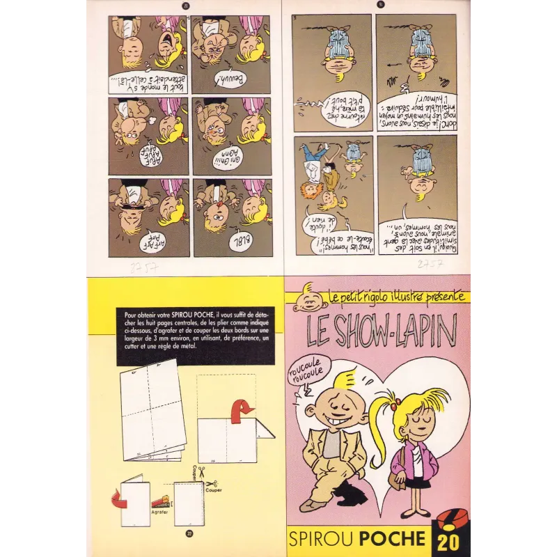 Mini récit (2757) - Spirou poche (20) - Le show lapin