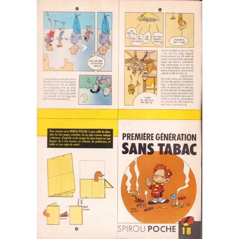 Spirou poche (18) - Première génération sans tabac (2720)