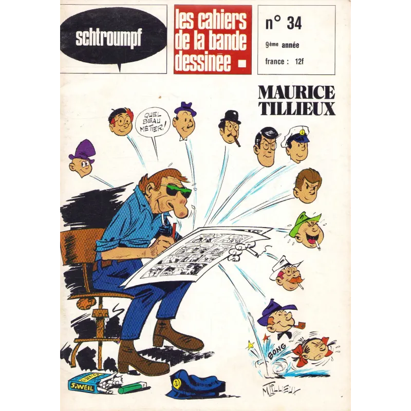Schtroumpfs - Les cahiers de la bande dessinée (34) - Tillieux