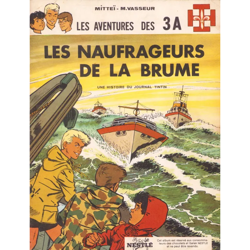 copy of Les aventures des 3A - Les naufrageurs de la brume