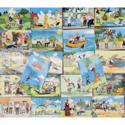 Bob et Bobette (HS) - 22 cartes postales