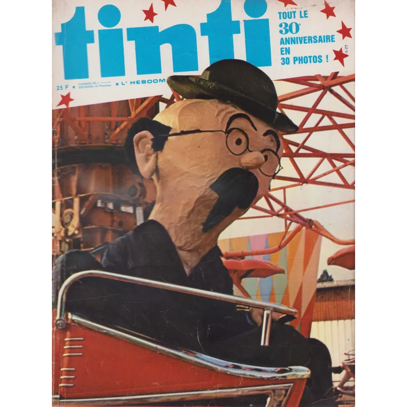 copy of Tintin magazine - 30e anniversaire
