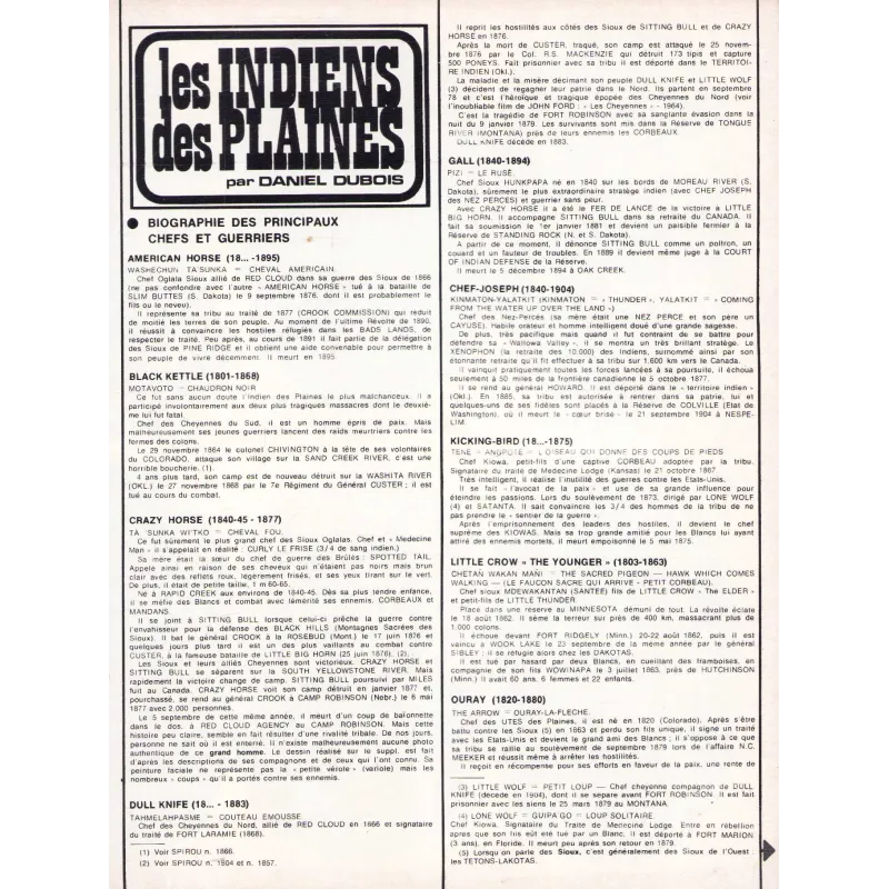 Supplément (1897) -Les indiens des plaines