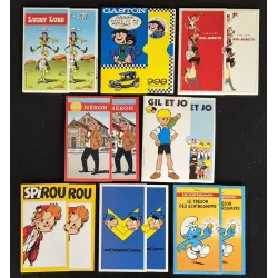 Coffret monnaie nationale de Belgique - Anniversaire BD